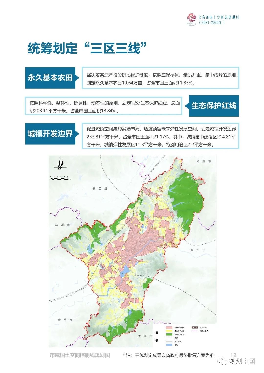 《义乌市国土空间总体规划（2021-2035年）》草案公示