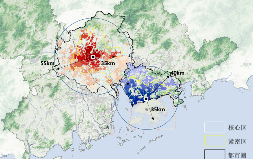 理论研究 | 广州、深圳都市圈范围测度与形成机制差异 理论研究 | 广州、深圳都市圈范围测度与形成机制差异