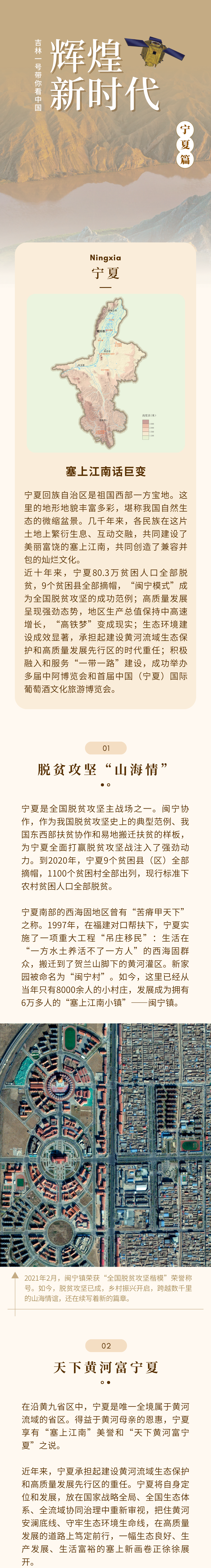 塞上江南话巨变  | 卫星带你瞰中国