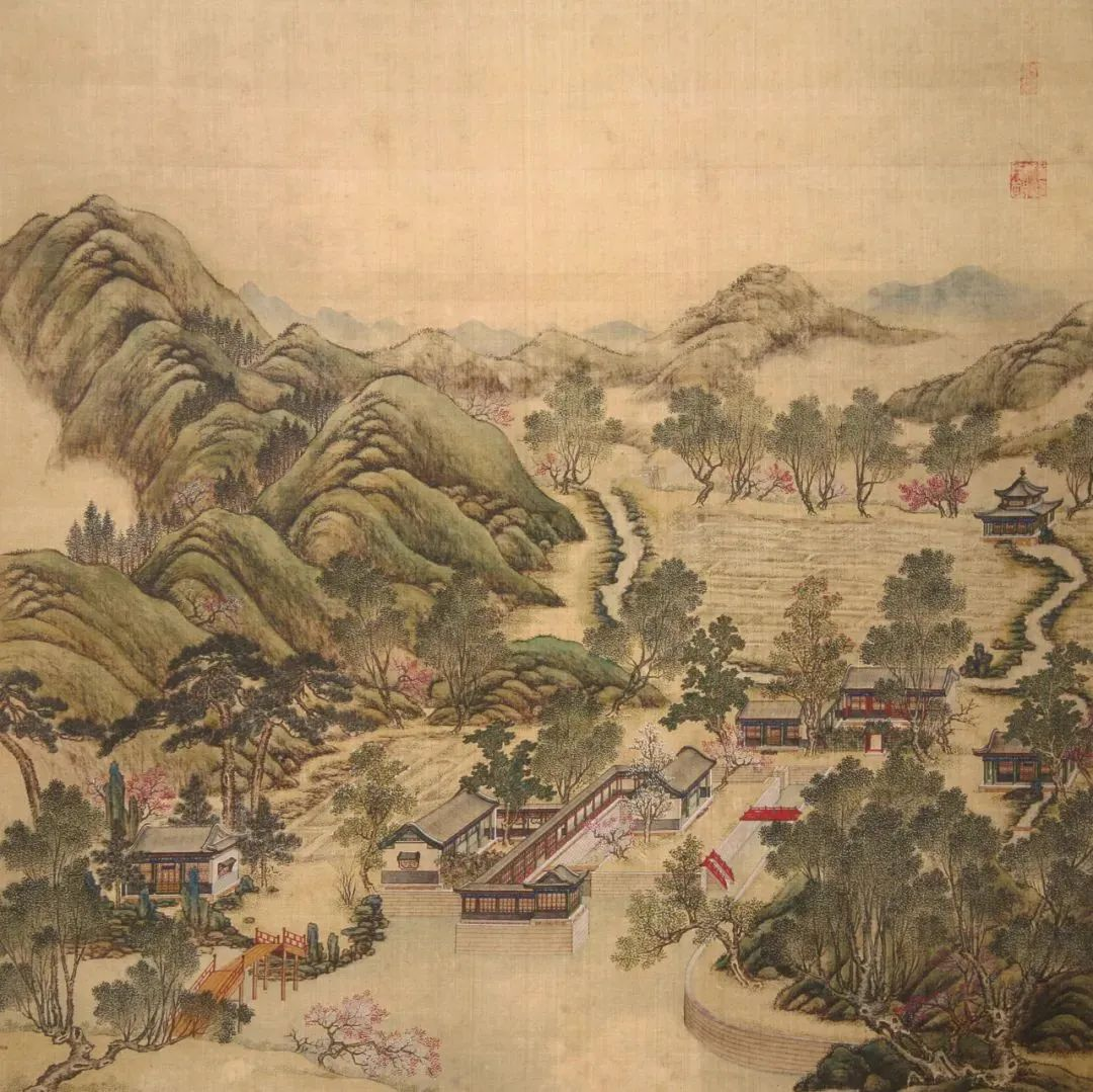 圆明园中的田园风光与耕织文化 圆明园中的田园风光与耕织文化