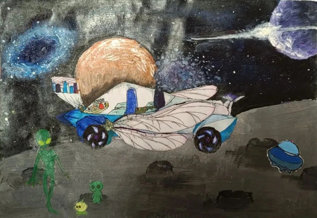 世界地球日儿童画公益大赛获奖作品出炉 | 世界地球日