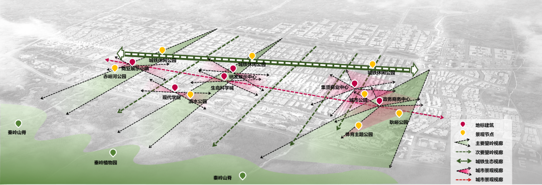 2021年度优秀城市规划设计奖 | 生态导向下的西安高新区集贤园总体城市设计 2021年度优秀城市规划设计奖 | 生态导向下的西安高新区集贤园总体城市设计