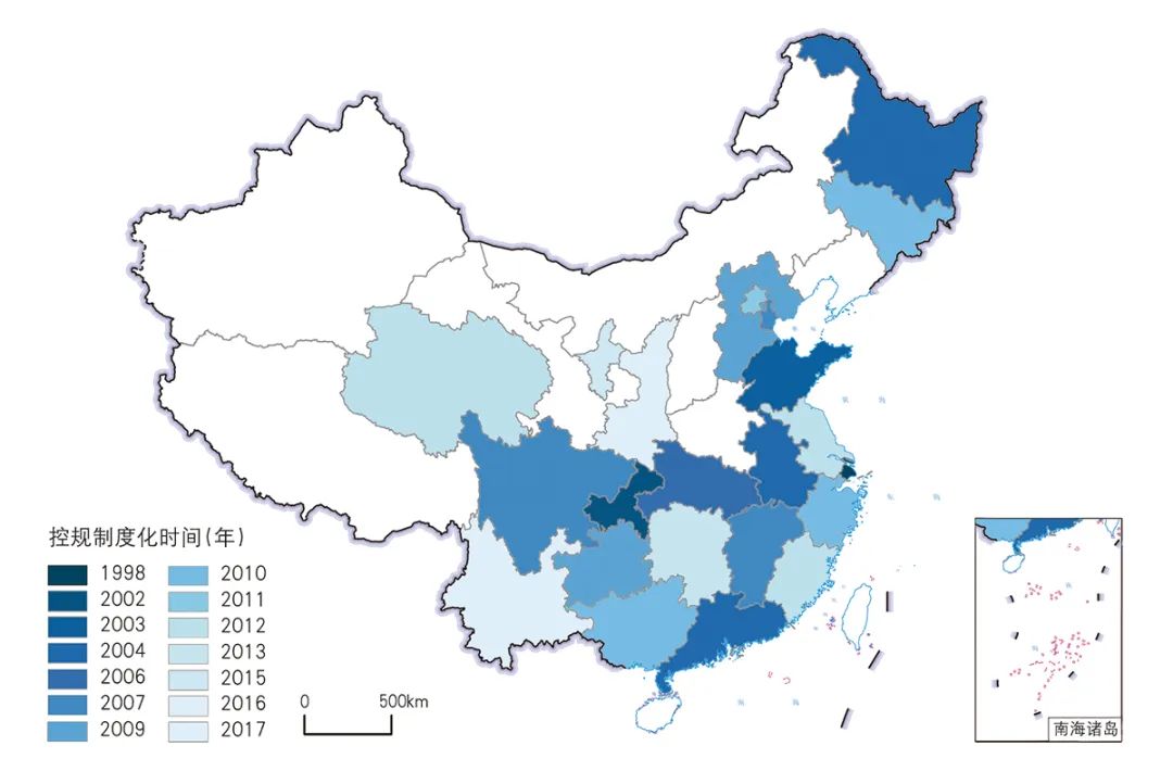 【文章导读】控制性详细规划制度的创新扩散及其特征机制——基于事件史的分析模型