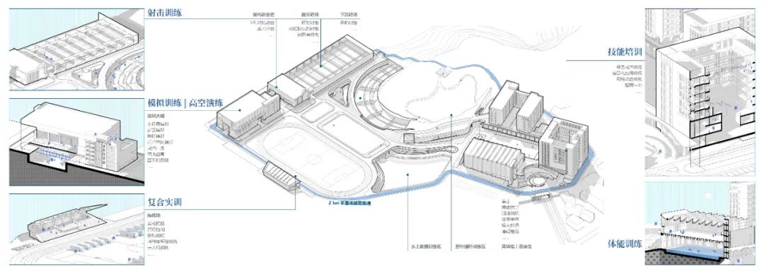 广州市公安局反恐训练基地:山水相嵌的全天候“战训综合体” 广州市公安局反恐训练基地:山水相嵌的全天候“战训综合体”