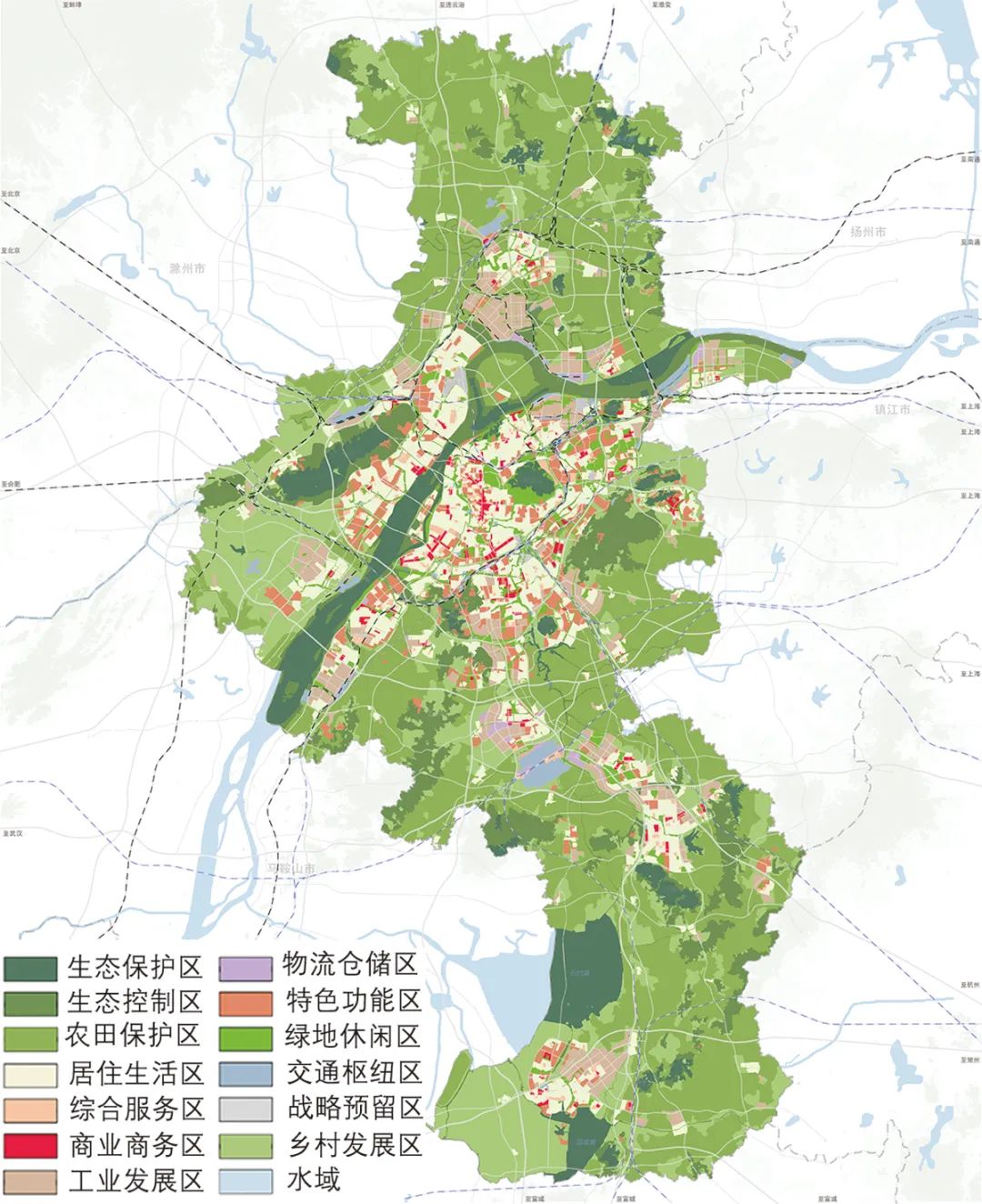 【文章导读】市级国土空间总体规划市域总图表达研究