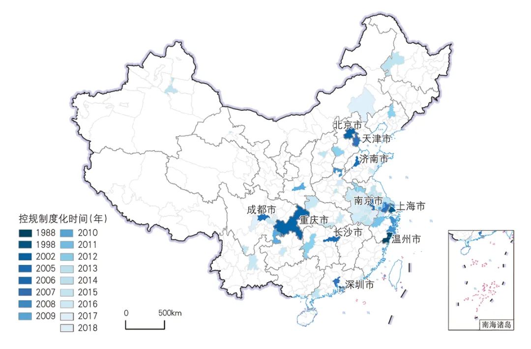 【文章导读】控制性详细规划制度的创新扩散及其特征机制——基于事件史的分析模型