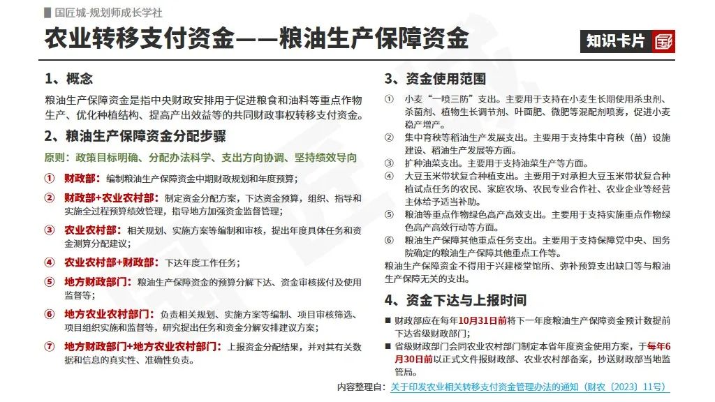 农业相关转移支付资金的使用范围、资金分配测算方法及标准 | #乡村振兴的政策项目与资金支持 农业相关转移支付资金的使用范围、资金分配测算方法及标准 | #乡村振兴的政策项目与资金支持