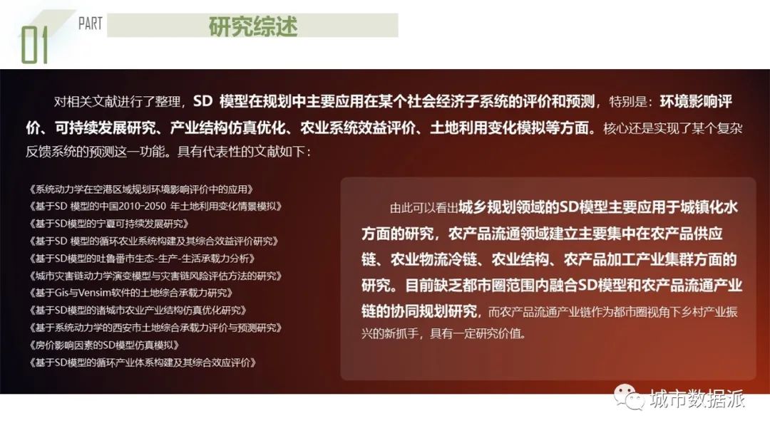 【获奖成果】基于系统动力学的都市圈农产品流通产业链协同规划模型丨城市数据派