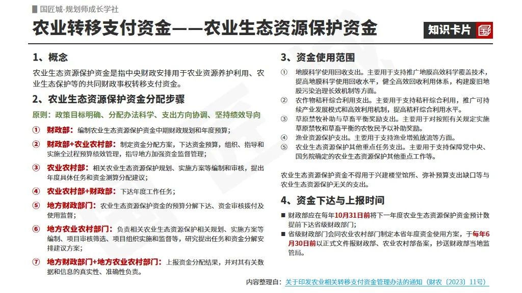 农业相关转移支付资金的使用范围、资金分配测算方法及标准 | #乡村振兴的政策项目与资金支持 农业相关转移支付资金的使用范围、资金分配测算方法及标准 | #乡村振兴的政策项目与资金支持