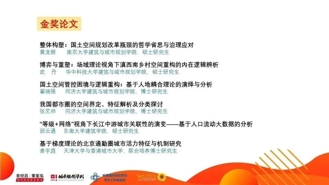 【论坛报道】第11届金经昌中国青年规划师创新论坛隆重举办