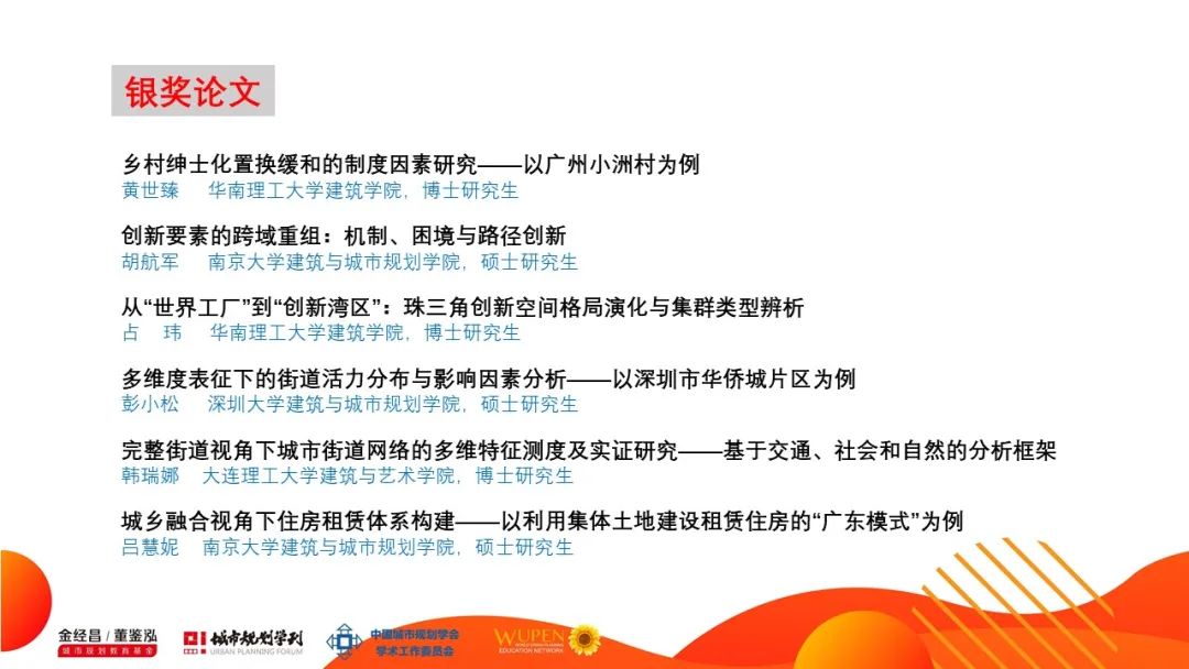 【论坛报道】第11届金经昌中国青年规划师创新论坛隆重举办