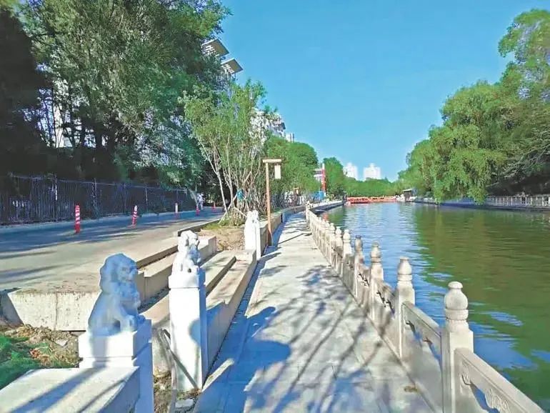 南长河沿线整治提升完成 南长河沿线整治提升完成
