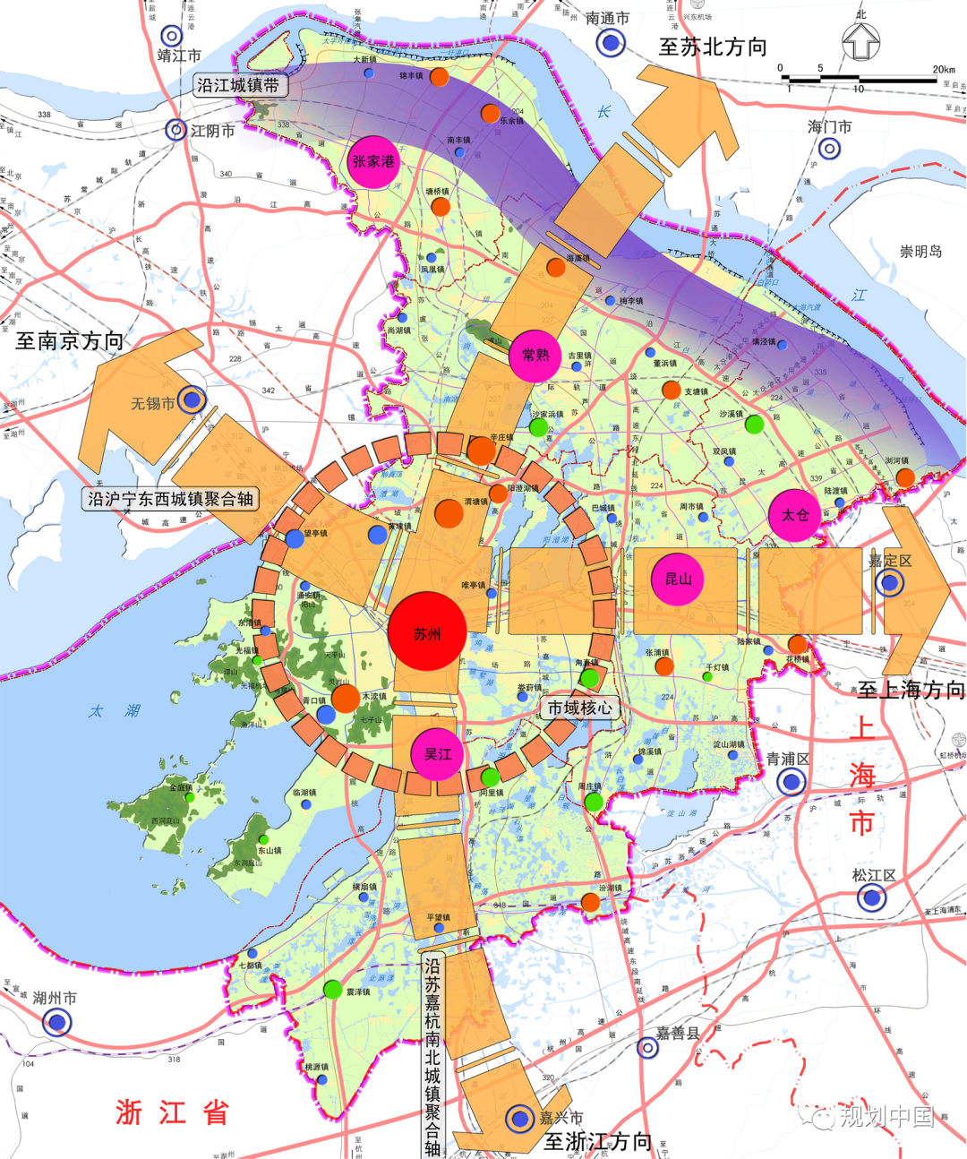 “历史文化保护传承的苏州实践”专栏 Ⅲ │ 推动产城人深度融合：苏州城市空间结构演进与优化
