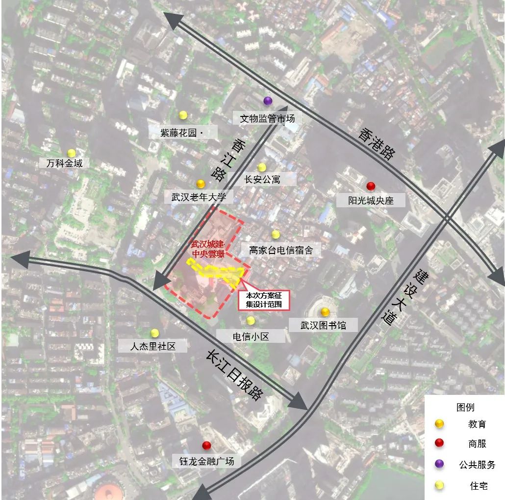 武汉市江汉区武汉城建·中央雲璟项目微型公共空间设计方案征集公告
