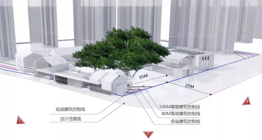 从多个景观设计案例看如何以场地原生大树创作场景