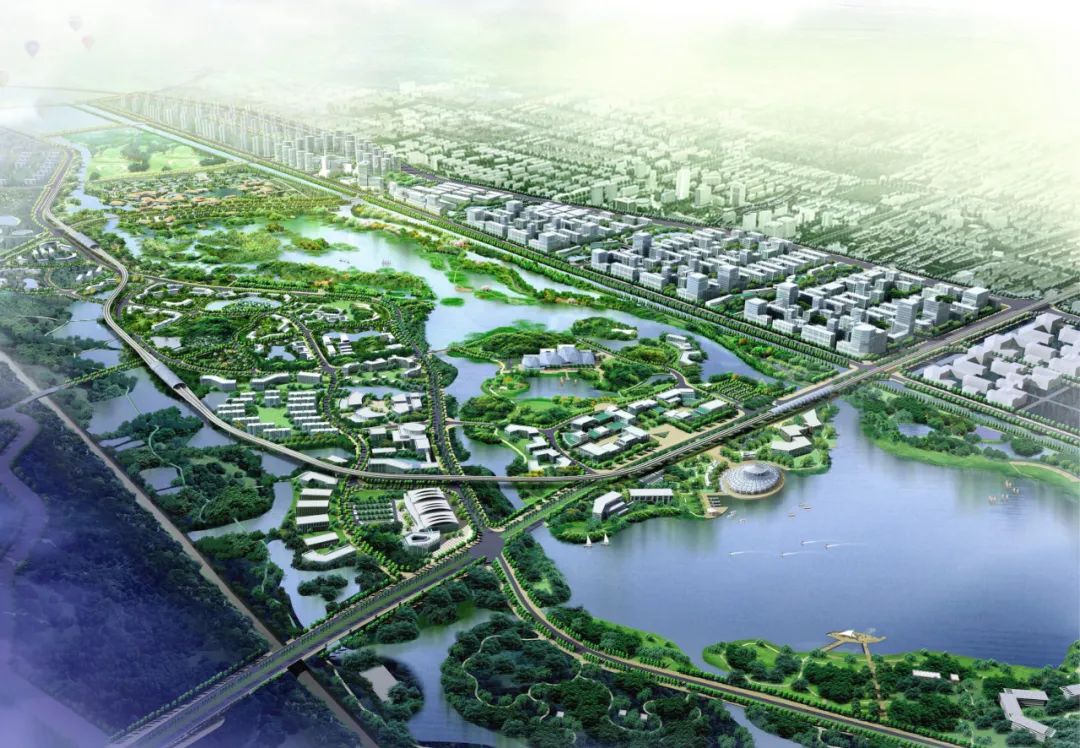 东莞生态园中心区城市设计