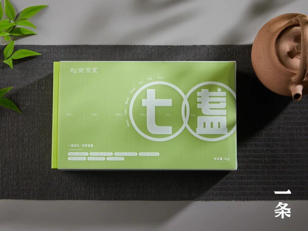 七盏茶礼，三大茶区核心产地经典茗茶，盲盒设计，一日一味