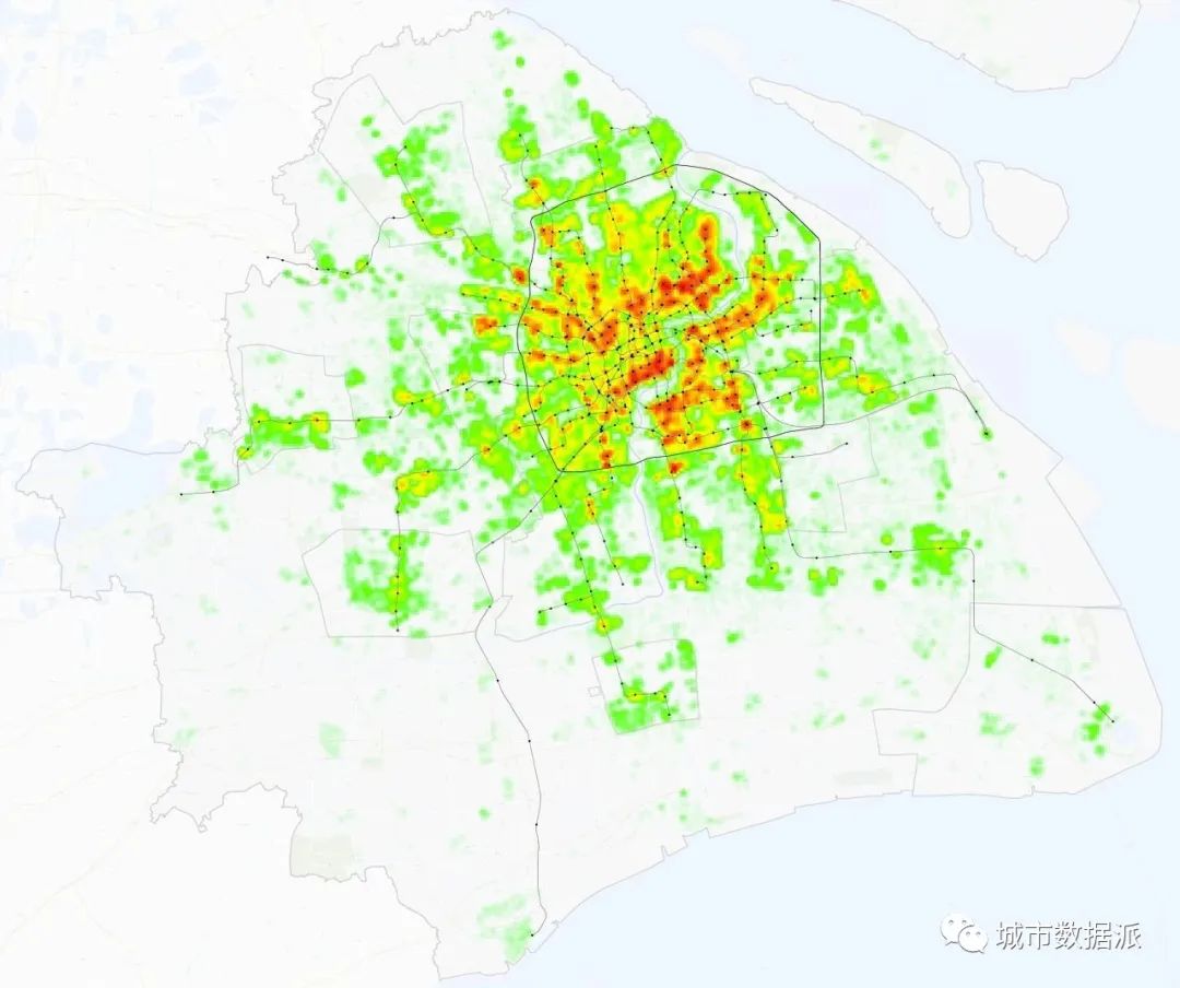 如何基于职住大数据、轨道通勤及刷卡等数据，研究轨道交通通勤特征？丨城市数据派