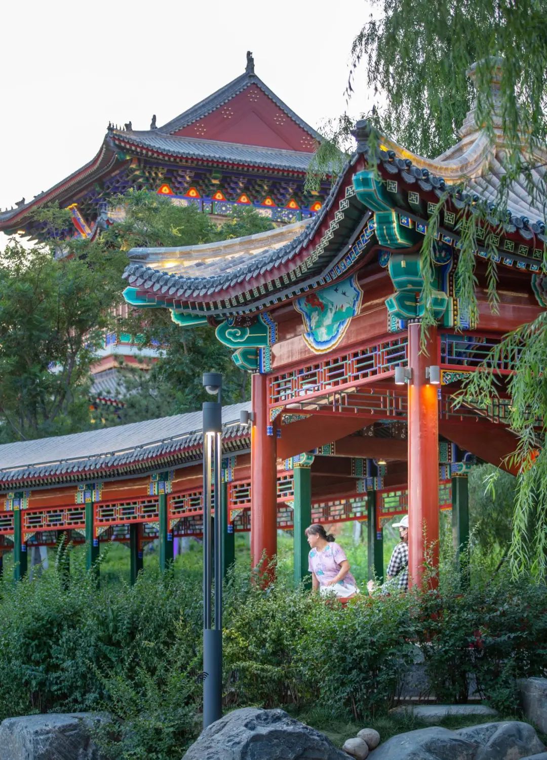 雄安新区金湖公园建设效果展示 雄安新区金湖公园建设效果展示