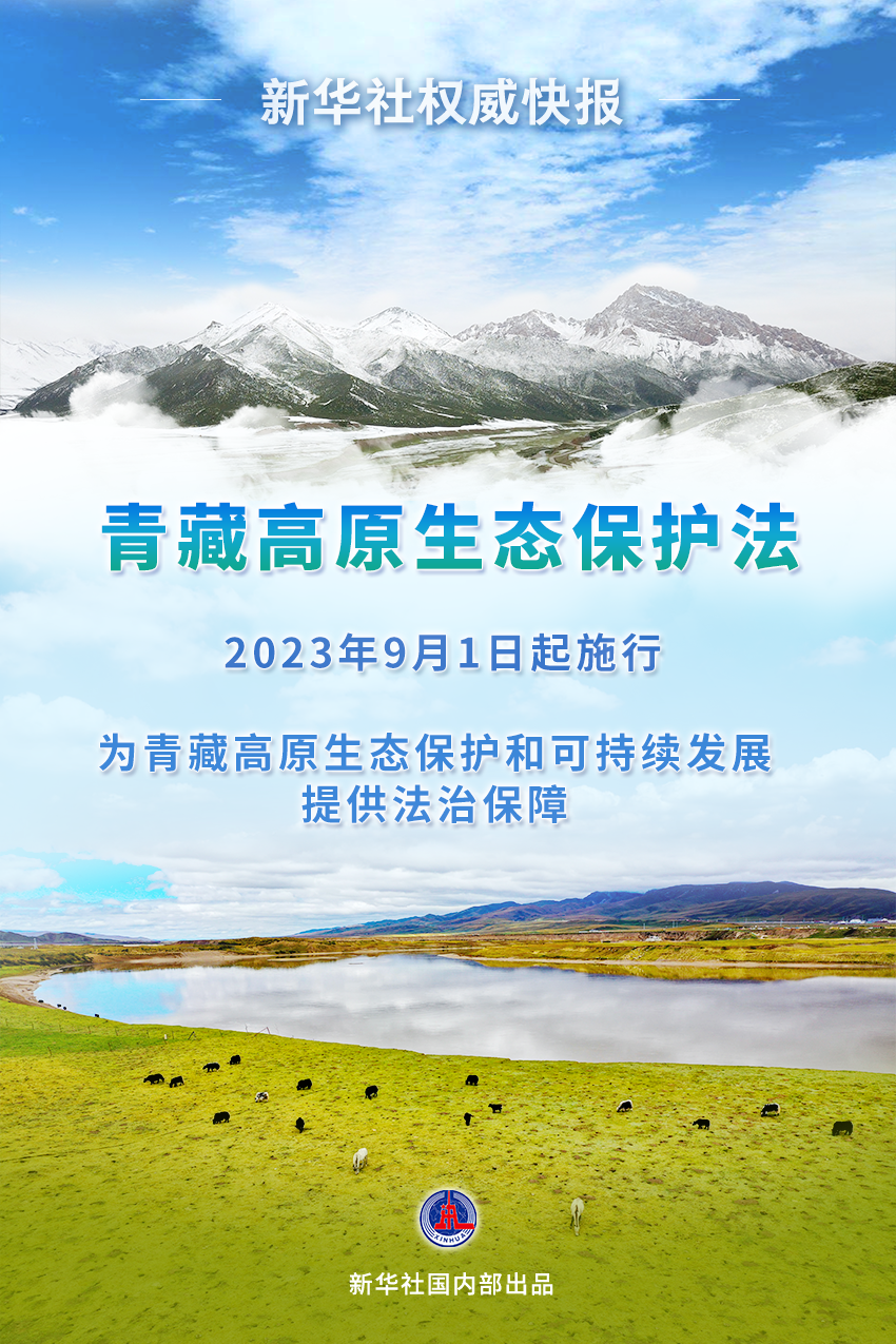 青藏高原生态保护法施行