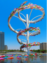 【城市空间艺术季】“花满地、草连天、水云间”·遇见云间2023空间艺术季松江新城五龙湖休闲公园展区即将开幕