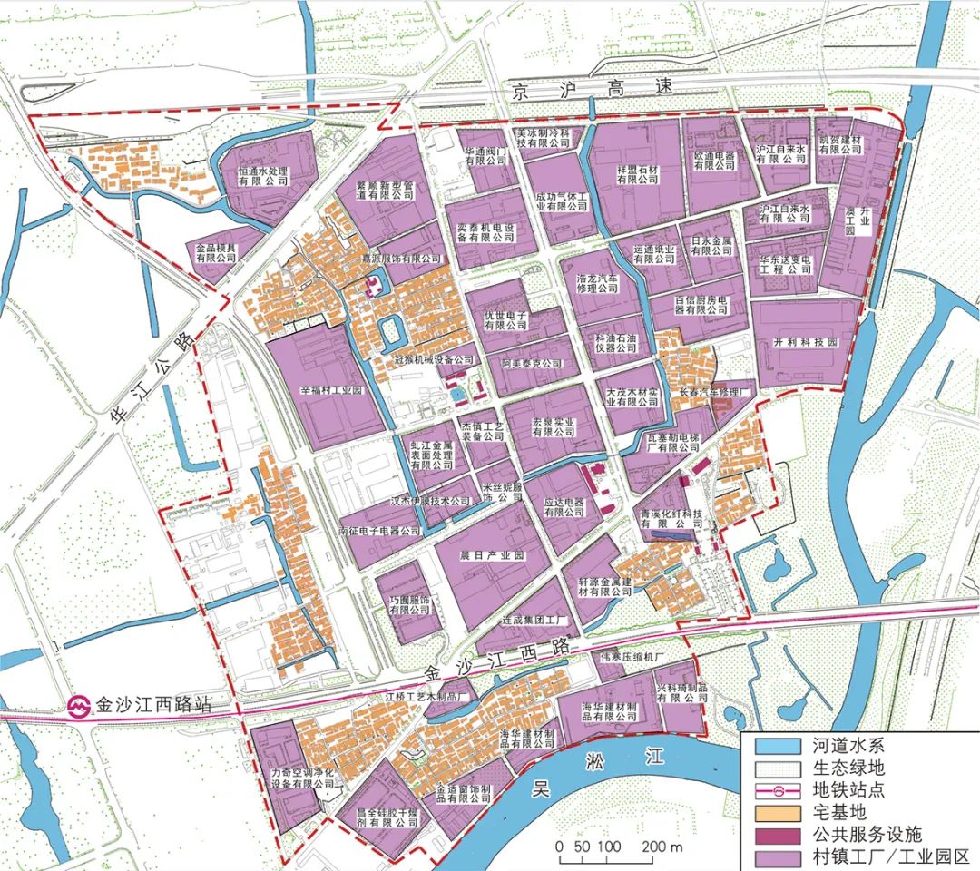 【文章导读】基于区域综合开发的市郊村镇工业用地转型探索——以上海市北虹桥辛福村片区规划为例