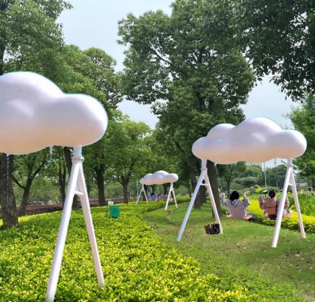 【城市空间艺术季】“花满地、草连天、水云间”·遇见云间2023空间艺术季松江新城五龙湖休闲公园展区即将开幕