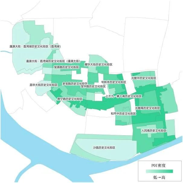 荔湾区历史文化街区空间活力测度与提升建议 荔湾区历史文化街区空间活力测度与提升建议