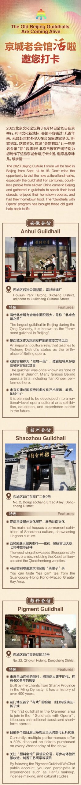 北京文化论坛邀您打卡文化地标！京城老会馆“活”啦——