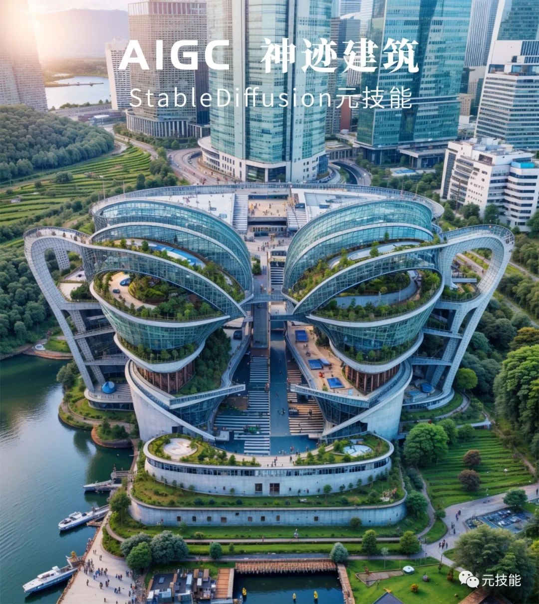AIGC元技能：神迹建筑——那些有趣的建筑（第二期）