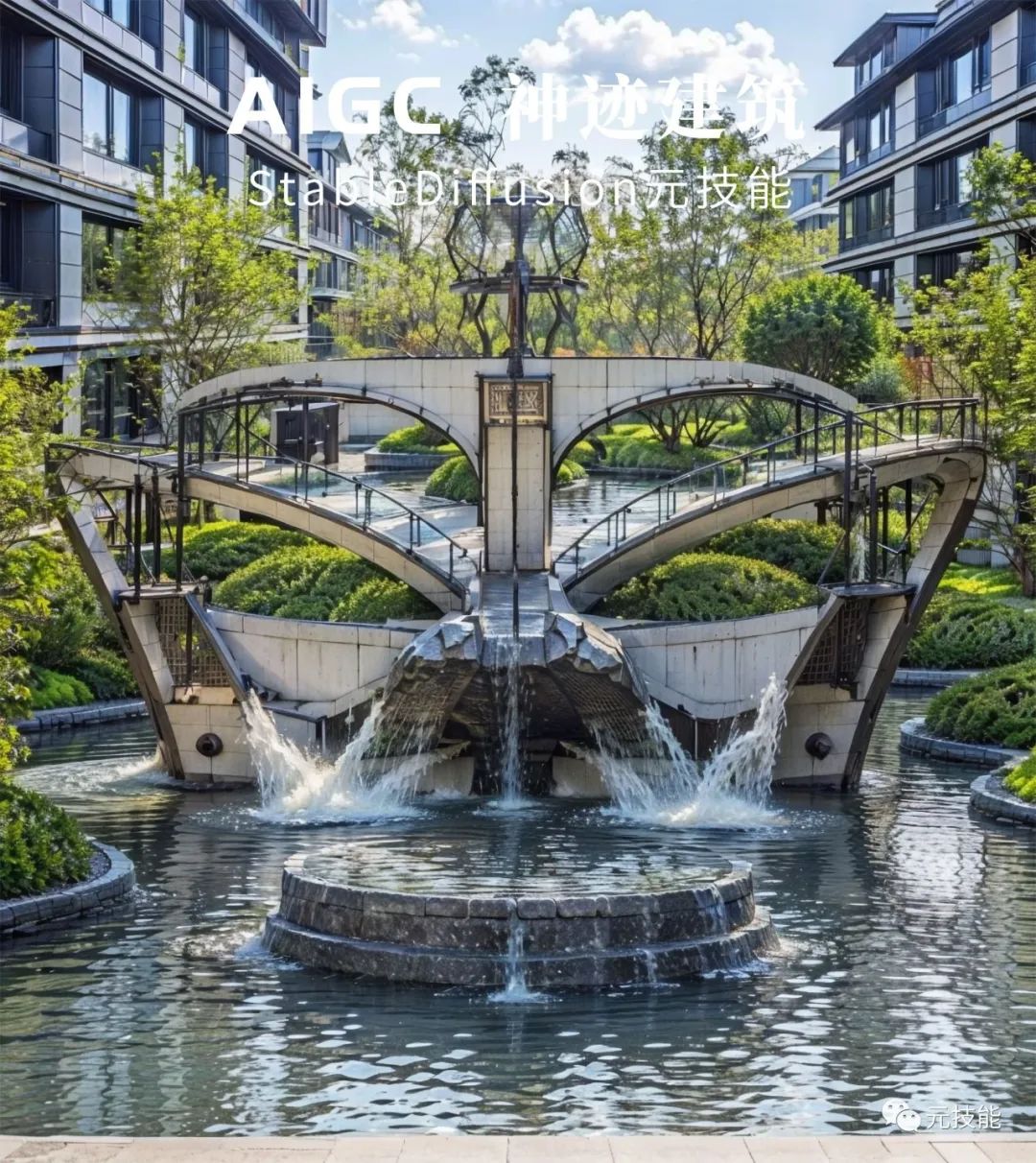 AIGC元技能：神迹建筑——那些有趣的建筑（第二期）