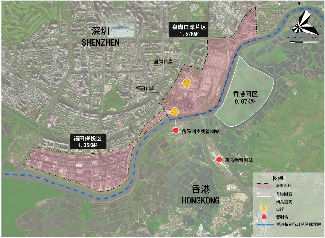 河套深港科技创新合作区深圳园区空间规划