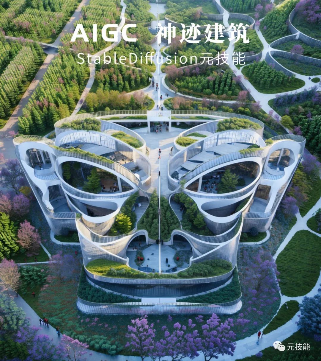 AIGC元技能：神迹建筑——那些有趣的建筑（第二期）