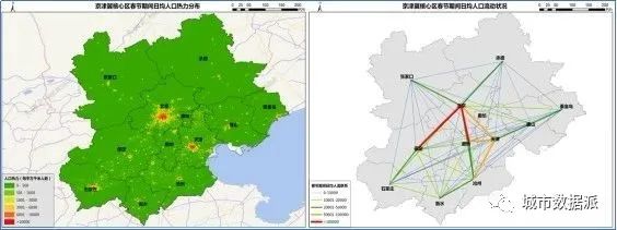 基于五度模型应用手机信令时空大数据洞察三大都市圈发展丨城市数据派