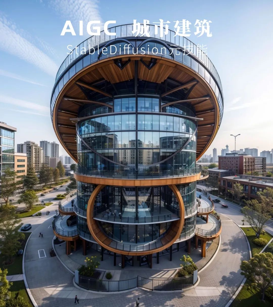AIGC元技能：那些有趣的建筑（第一期）
