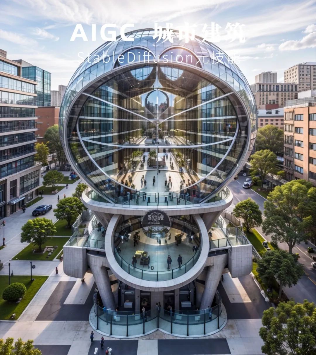 AIGC元技能：那些有趣的建筑（第一期）