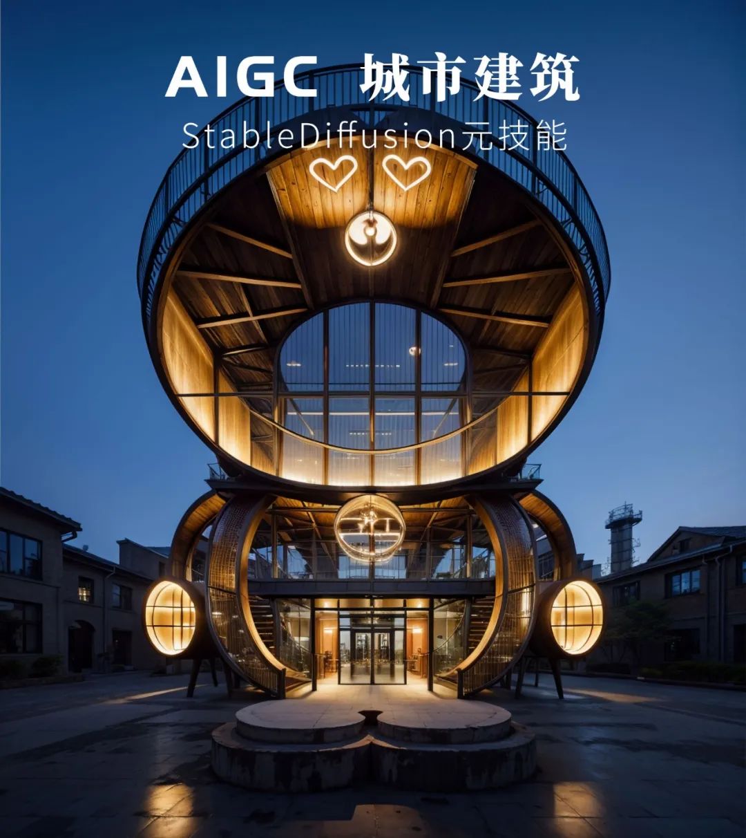 AIGC元技能：那些有趣的建筑（第一期）