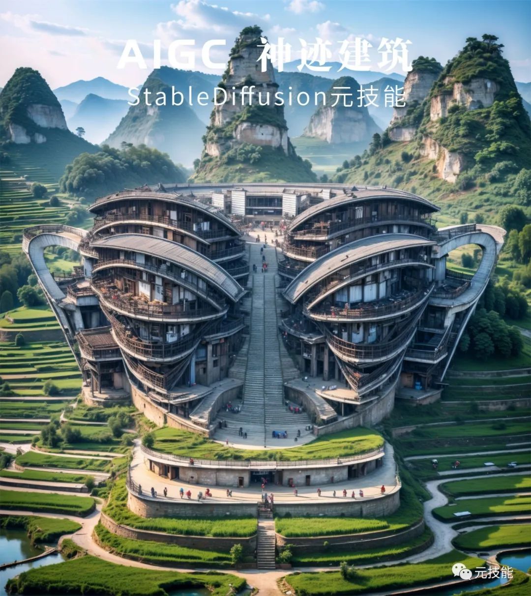 AIGC元技能：神迹建筑——那些有趣的建筑（第二期）