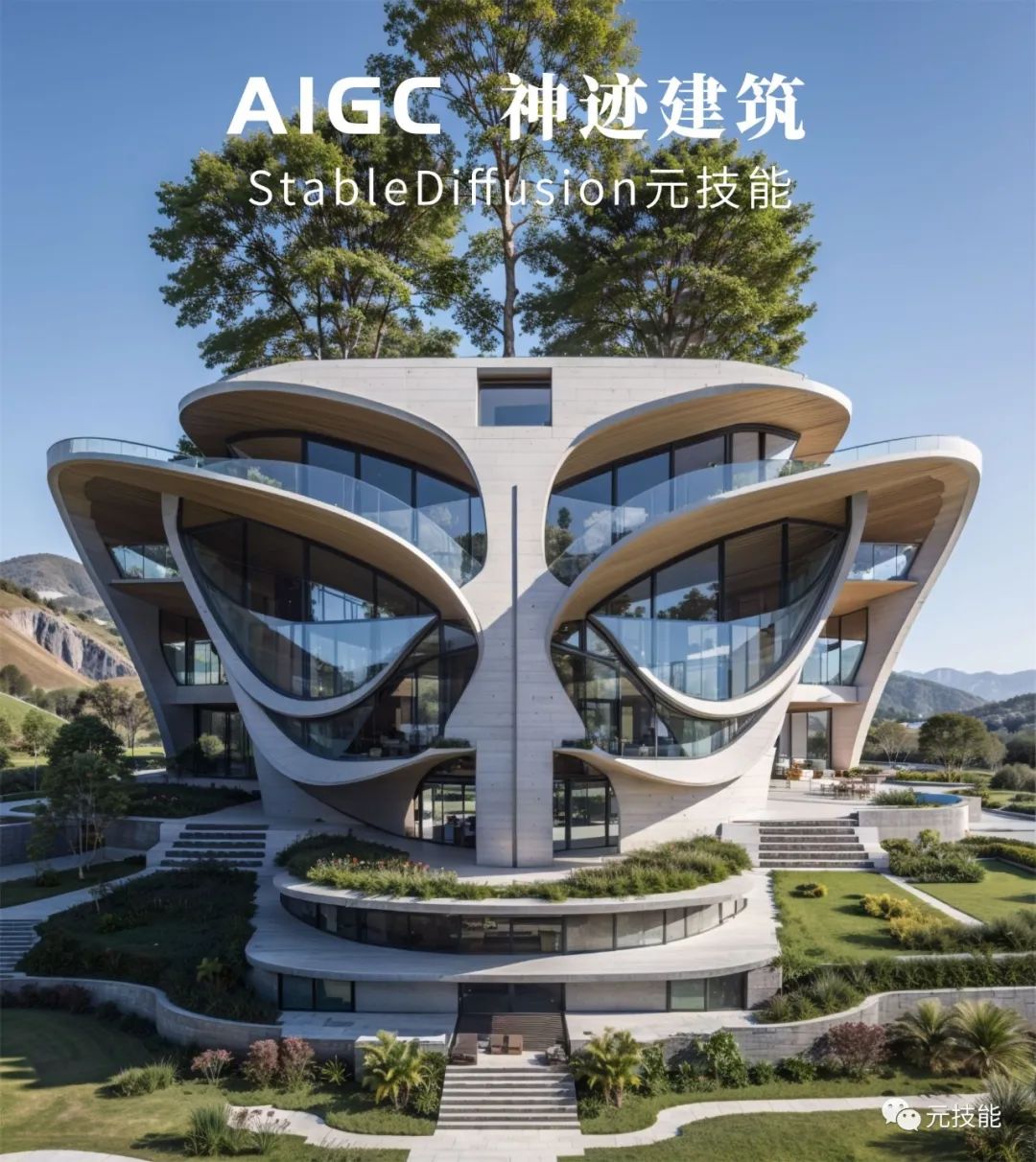 AIGC元技能：神迹建筑——那些有趣的建筑（第二期）