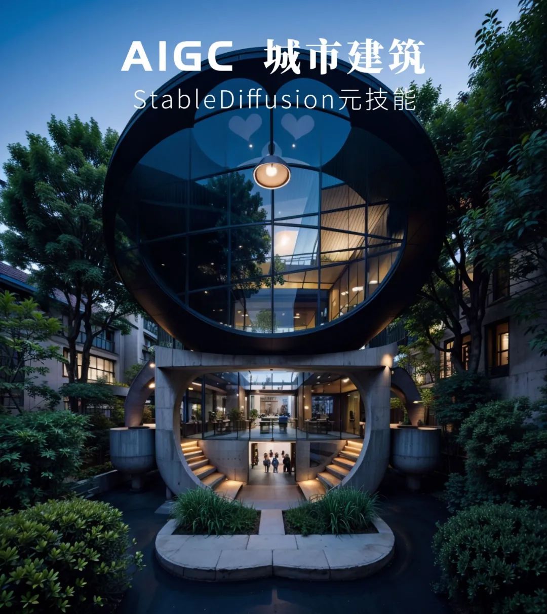AIGC元技能：那些有趣的建筑（第一期）