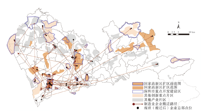 【文章精选】制造业企业迁移和城市创新格局演化互动——基于51 家深圳企业的实证 | 2023年第3期 【文章精选】制造业企业迁移和城市创新格局演化互动——基于51 家深圳企业的实证 | 2023年第3期