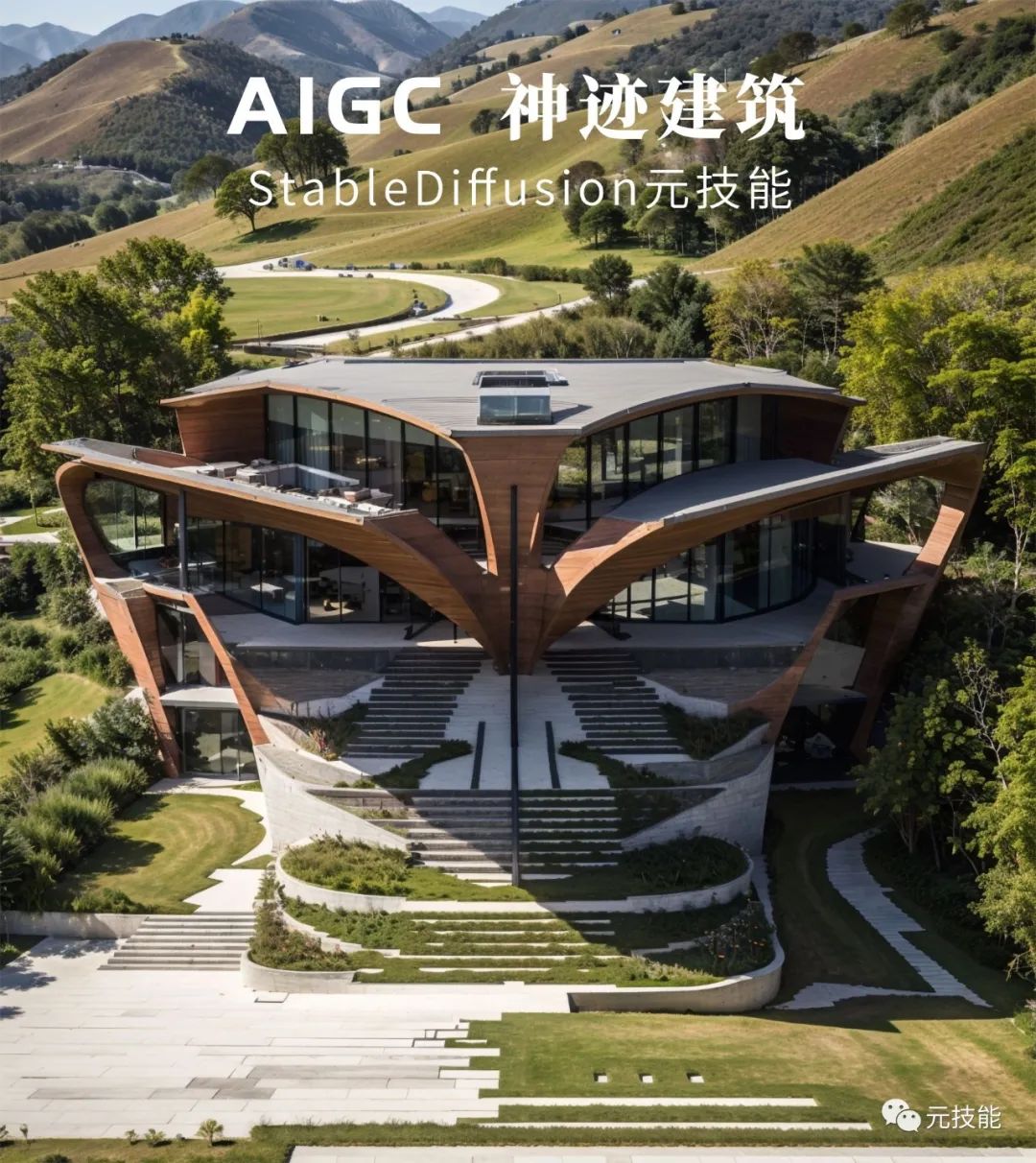 AIGC元技能：神迹建筑——那些有趣的建筑（第二期）