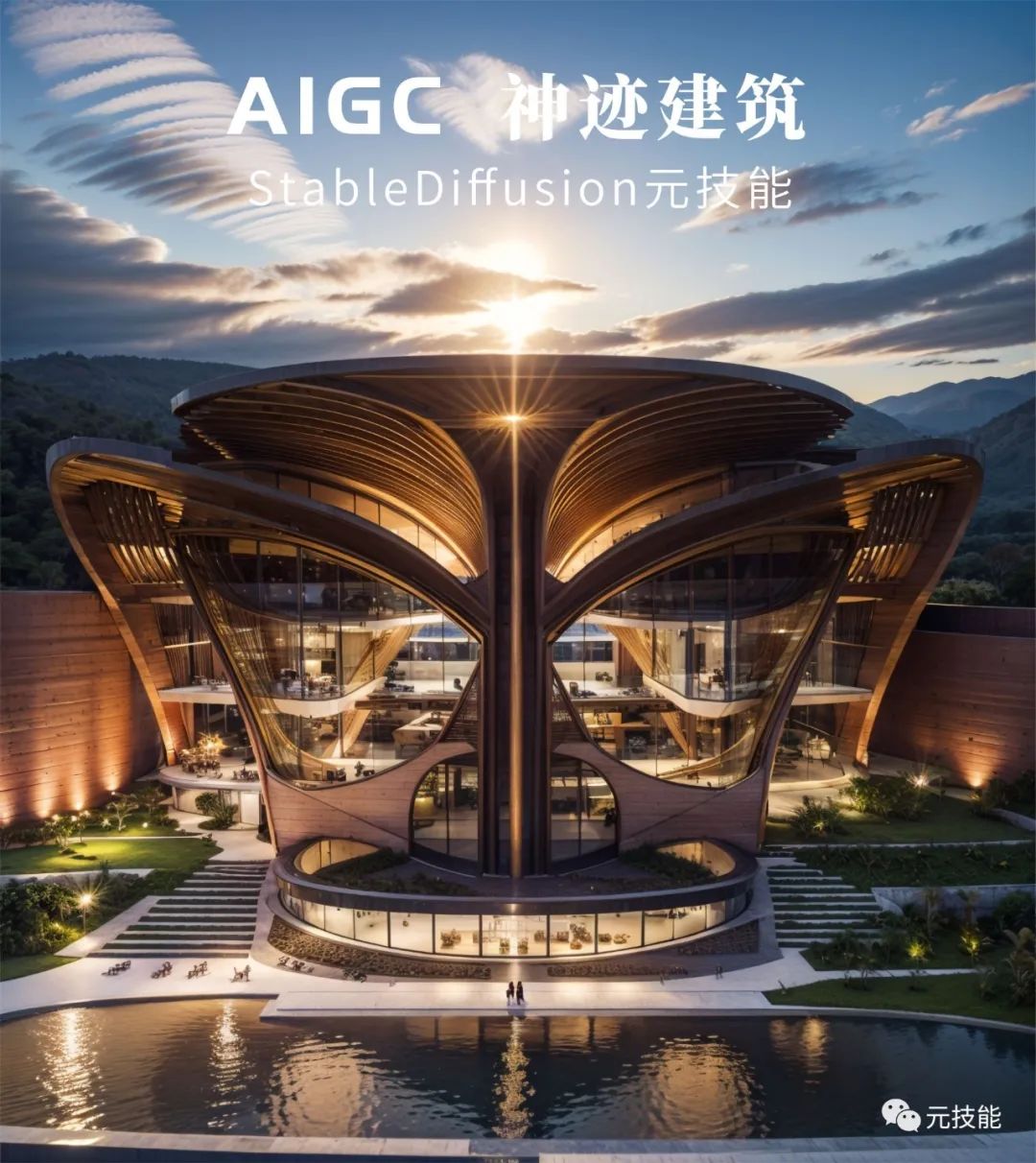AIGC元技能：神迹建筑——那些有趣的建筑（第二期）