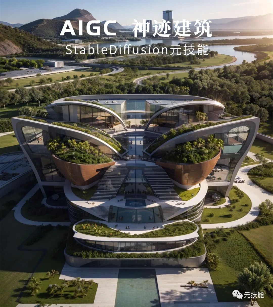 AIGC元技能：神迹建筑——那些有趣的建筑（第二期）