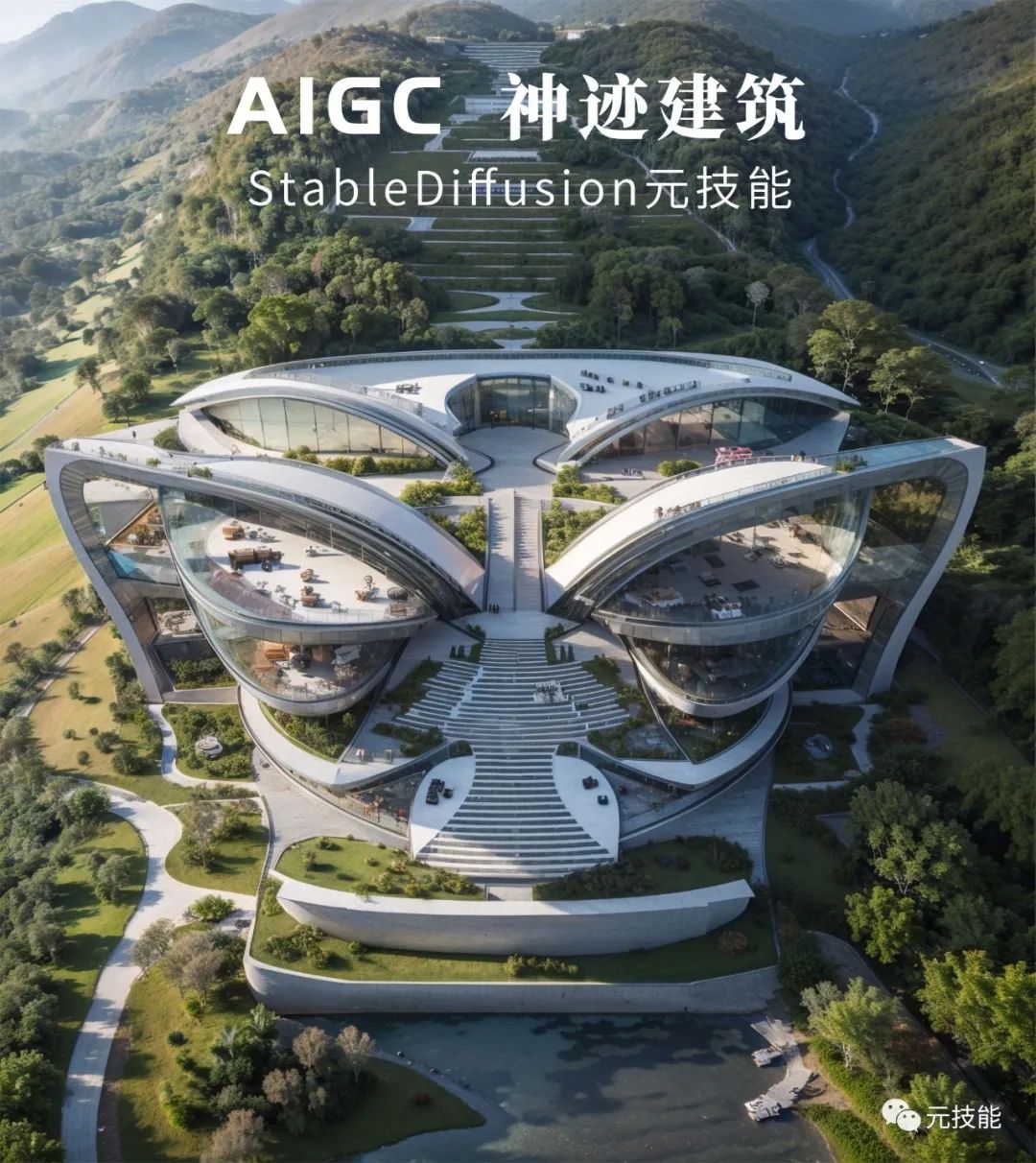 AIGC元技能：神迹建筑——那些有趣的建筑（第二期）