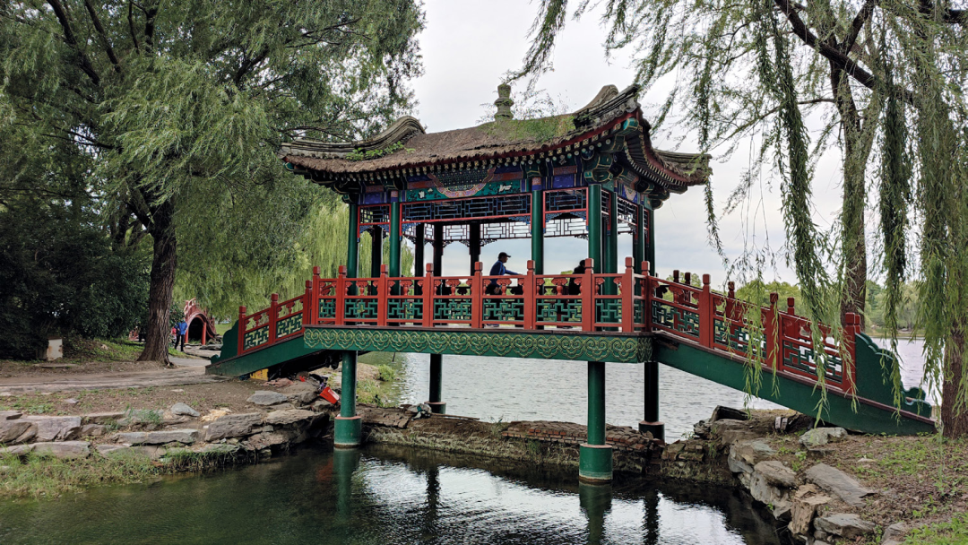 圆明园九洲清晏棕亭桥“桥景”分析 圆明园九洲清晏棕亭桥“桥景”分析
