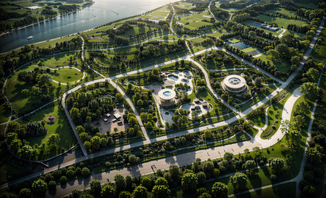 @ 景观设计师，AI可以帮你设计一个自然公园？（AIGC景观设计）