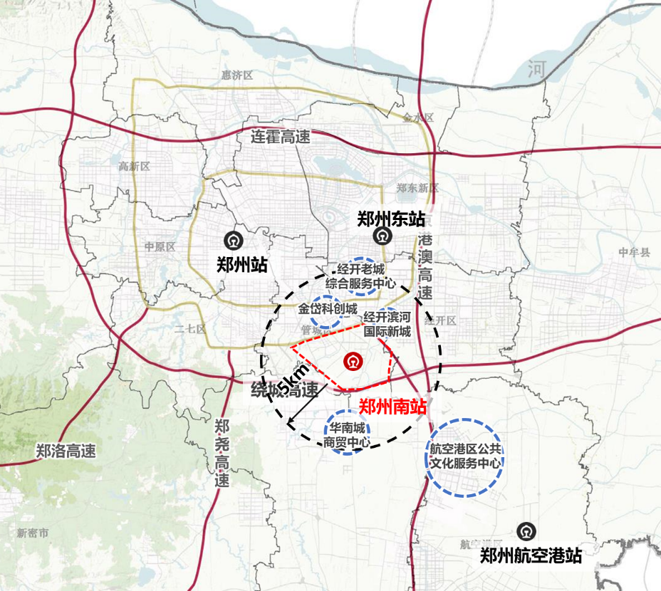 应对交通枢纽地区复杂问题的多维解决方案——郑州南站周边地区城市设计