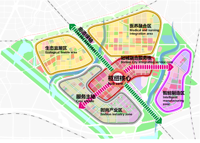 应对交通枢纽地区复杂问题的多维解决方案——郑州南站周边地区城市设计