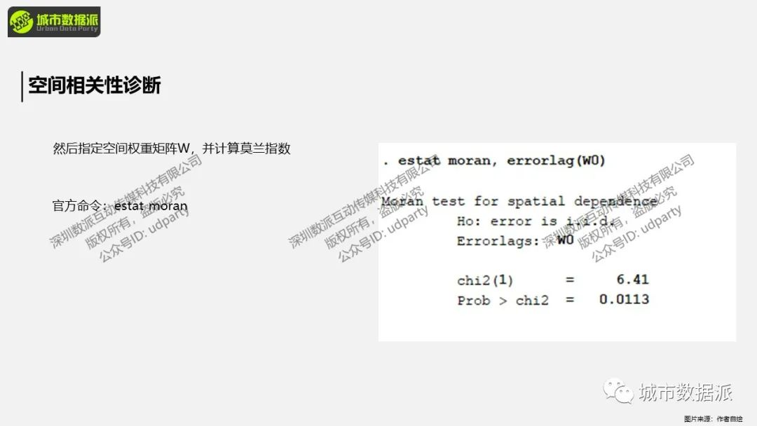 【Stata空间计量分析】空间相关性分析、诊断、模型及可视化丨城市数据派